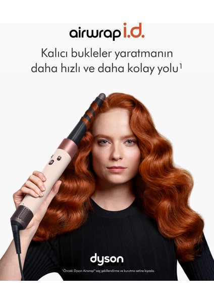 Airwrap I.d.™ Saç Şekillendirme ve Kurutma Seti (Ceramic Pink)