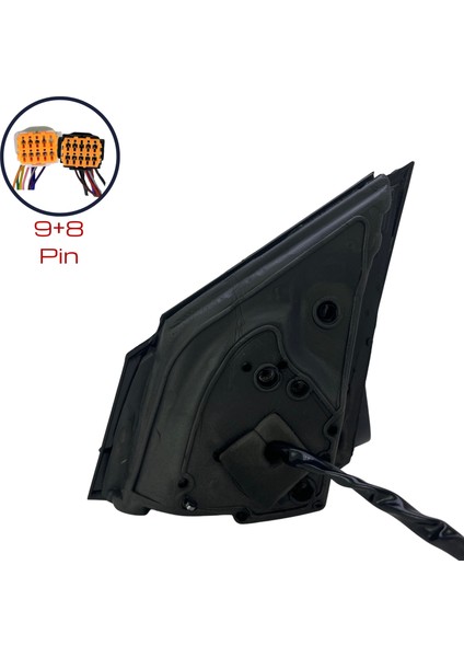 Dış Dikiz Aynası Opel Grandland 2017-> Elektrikli, Isıtmalı, Sensörlü, Alt Aydınlatma, Bliss, Hafıza, Otomatik Katlanır, Astarlı Kapak, 9+8 Pin indirimleri