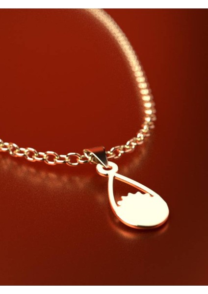 14 Ayar Altın Gözyaşı Damlası Kolye Ucu 0.5 Gr, KC10760 Kodlu fırsatları