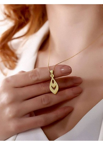 14 Ayar Altın Gözyaşı Damlası Kolye Ucu 0.5 Gr, KC11531 Kodlu modelleri