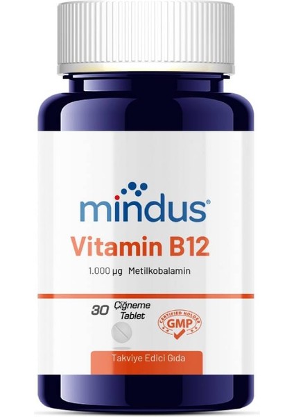 Vitamin B12 30 Çiğneme Tablet modelleri
