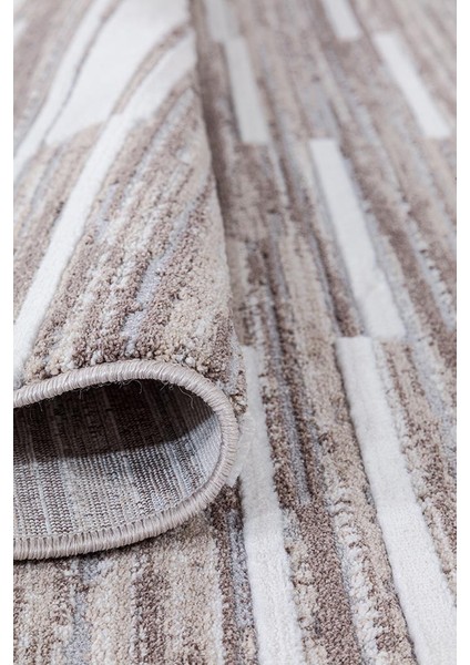 Dalida 3218A Yumuşak Dokulu Modern Desenli Bej Krem Salon, Mutfak, Oturma, Çocuk Oda Halısı fiyatları