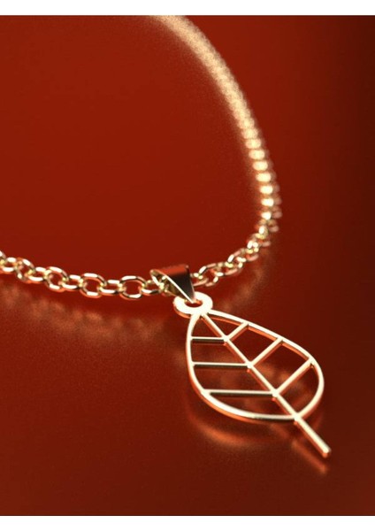 14 Ayar Altın Yaprak Kolye Ucu 0.5 Gr, KC15917 Kodlu fırsatları