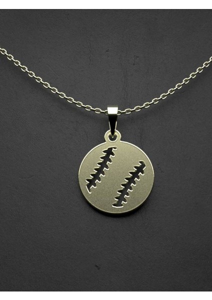 14 Ayar Altın Daire Kolye Ucu 0.5 Gr, KC12237 Kodlu