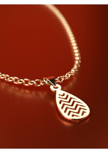 14 Ayar Altın Gözyaşı Damlası Kolye Ucu 0.5 Gr, KC12718 Kodlu fırsatları