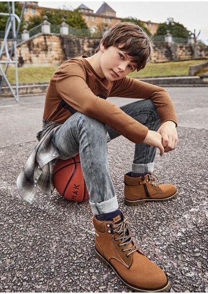 Erkek Çocuk Gri Pantolon