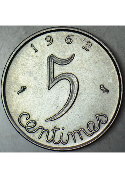 Fransa 5 Centımes 1965. fiyatları