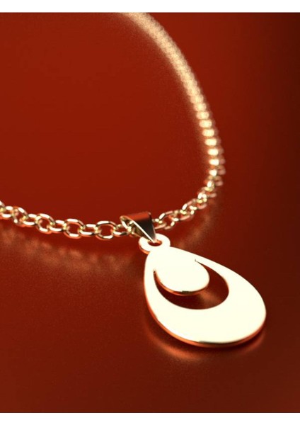 14 Ayar Altın Gözyaşı Damlası Kolye Ucu 0.5 Gr, KC10662 Kodlu fırsatları