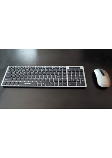 Kablosuz Klavye ve Mouse Seti - 2.4ghz Bağlantı, 10M Menzil, Konforlu ve Sessiz Kullanım modelleri