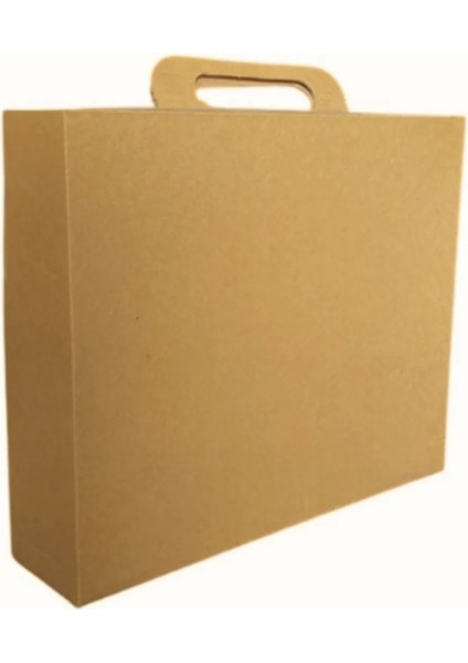 25,5X22X6 cm E-Ticaret Kutusu - Karton Çanta - Kraft - 25 Adet