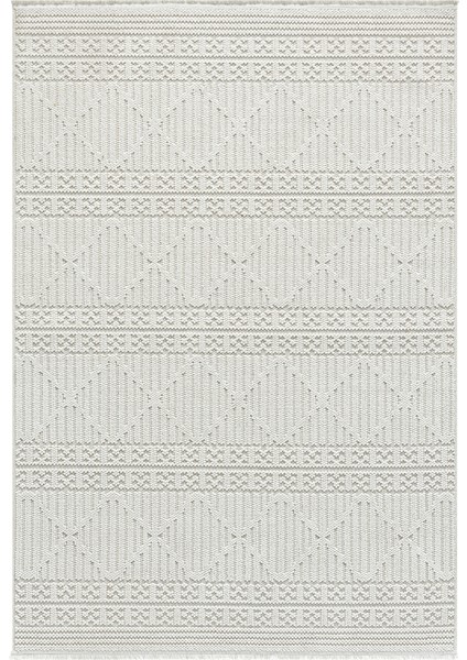 Fizy Beyaz Halı Loop Sisal Halı Modern Dokuma Oturma Odası Salon Halısı 11868A fiyatları