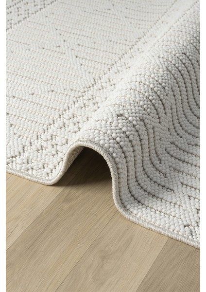 Fizy Beyaz Halı Loop Sisal Halı Modern Dokuma Oturma Odası Salon Halısı 11868A modelleri