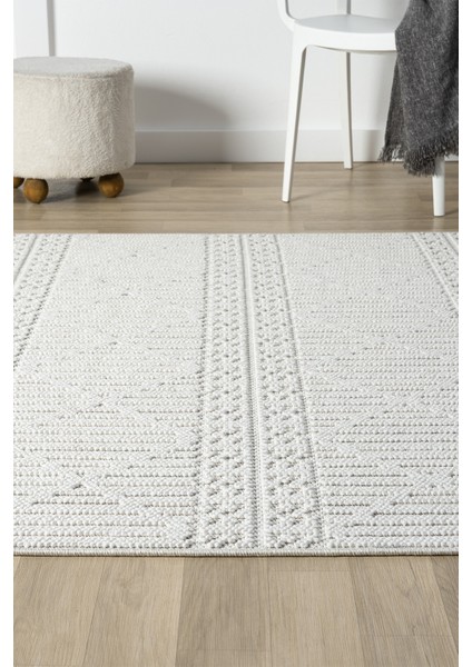 Fizy Beyaz Halı Loop Sisal Halı Modern Dokuma Oturma Odası Salon Halısı 11868A indirimleri