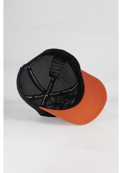 See You Later Never Logolu Kiremit-Siyah Trucker Şapka indirimleri