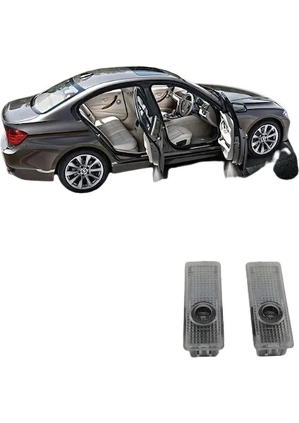 Bmw Kapı Altı LED Logo Orijinal Tak Kullan E60-E90-E92-F10-F20-F30-X3-X4-X5 modelleri