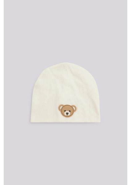 Bg Store Kız Bebek Ekru Bere