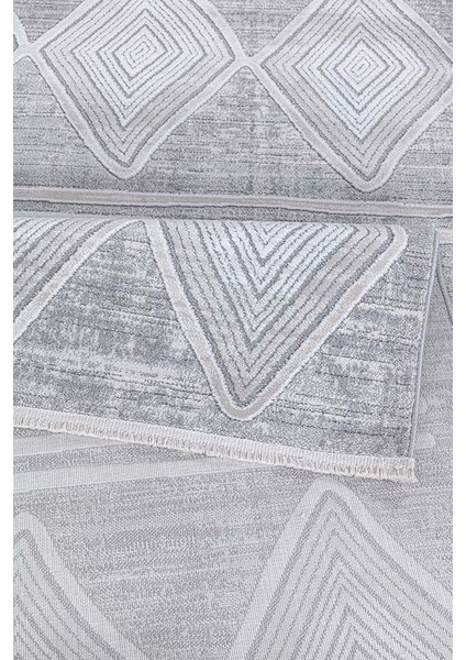 Dalida 3212A Yumuşak Dokulu Iskandinav Desenli Gri Krem Salon, Mutfak, Oturma, Çocuk Oda Halısı fiyatları