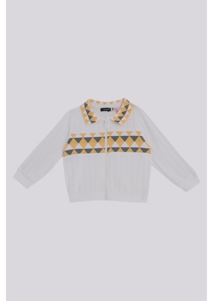 Bg Store Erkek Bebek Ekru Eşofman Üstü