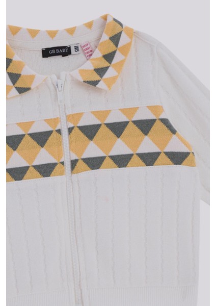 Bg Store Erkek Bebek Ekru Eşofman Üstü modelleri