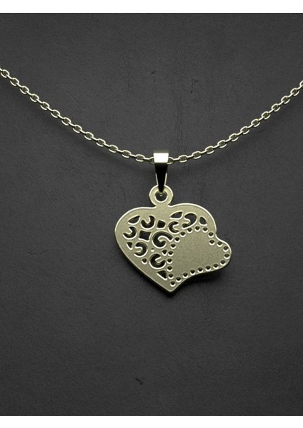 14 Ayar Altın Kalp Kolye Ucu 0.5 Gr, KC11553 Kodlu