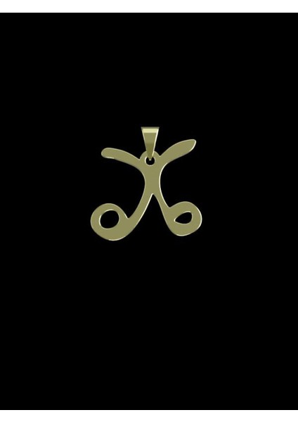 14 Ayar Altın Geometrik Kolye Ucu 0.5 Gr, KC16187 Kodlu