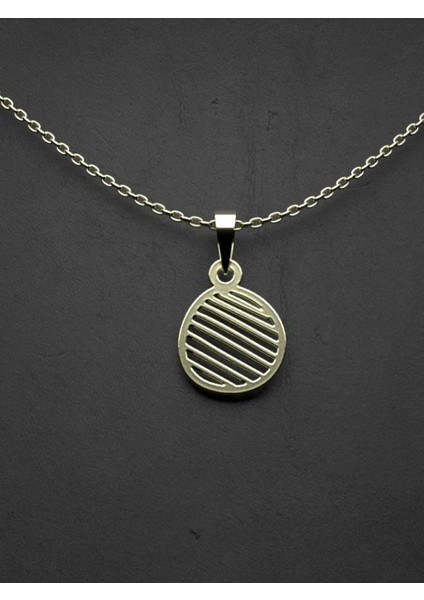 14 Ayar Altın Geometrik Kolye Ucu 0.5 Gr, KC15106 Kodlu