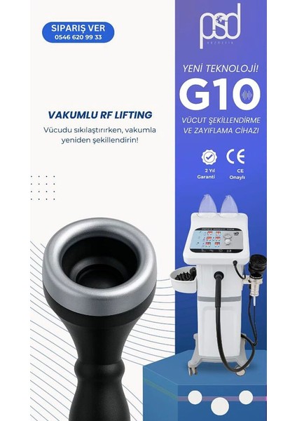 Psd Kozmetik G10 Vücut Şekillendirme Cihazı fırsatları