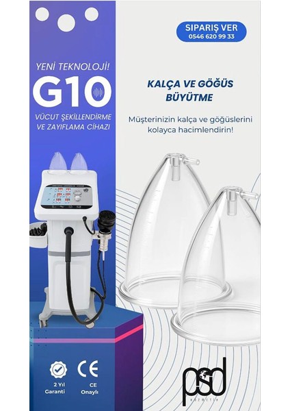 Psd Kozmetik G10 Vücut Şekillendirme Cihazı indirimleri