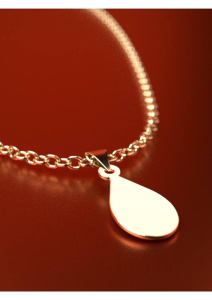 14 Ayar Altın Gözyaşı Damlası Kolye Ucu 0.5 Gr, KC13225 Kodlu fırsatları