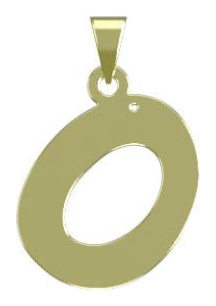 14 Ayar Altın Geometrik Kolye Ucu 0.5 Gr, KC15069 Kodlu