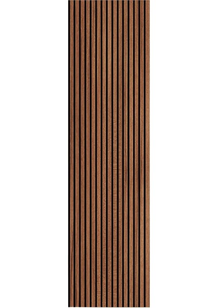 60X245 cm Akustik Ahşap Duvar Paneli, Şık ve Doğal Ortamlar Için Ideal Seçim
