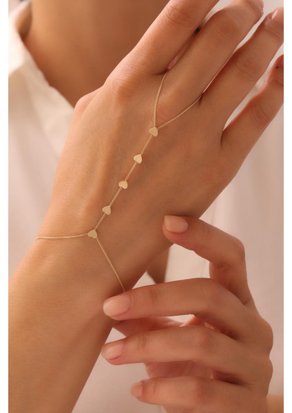 14 Ayar Altın Kalpli Şahmeran