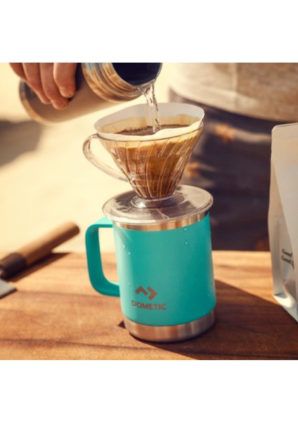 Dometic Termos Bardak 400 ml – Çift Cidarlı, Paslanmaz Çelik, Sızdırmaz Kapaklı, Bebe Mavi | Kahve Termosu, Vakuumlu Kupa, Ofis ve Seyahat Kullanımı Için modelleri
