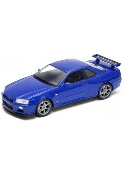 24108 WELLY 1 24 NISSAN SKYLINE GT-R R34