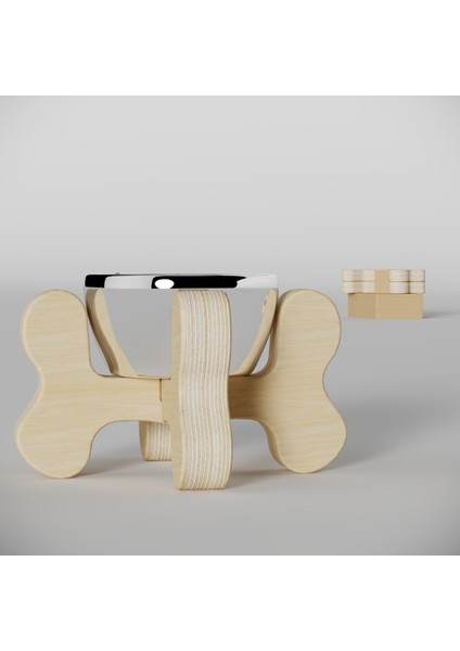 Mama Kabı Standı – Kedi ve Köpekler Için Ergonomik Yemek Kabı Yükseltici - Modüler Tasarım modelleri