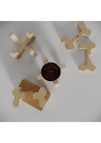 Mama Kabı Standı – Kedi ve Köpekler Için Ergonomik Yemek Kabı Yükseltici - Modüler Tasarım fırsatları