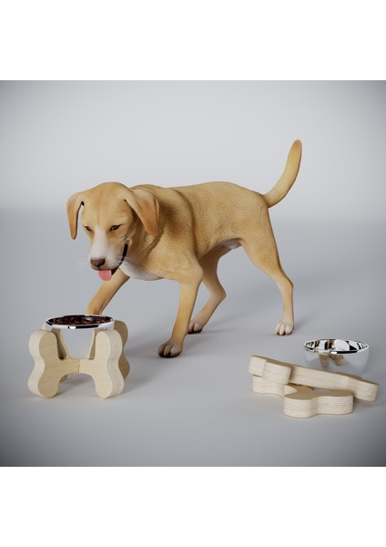 Mama Kabı Standı – Kedi ve Köpekler Için Ergonomik Yemek Kabı Yükseltici - Modüler Tasarım indirimleri