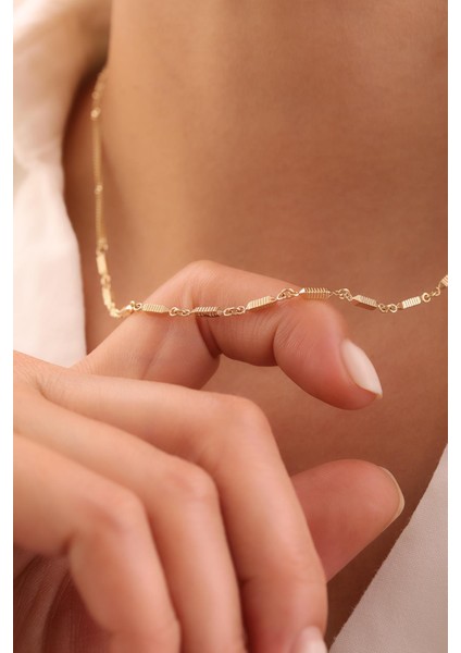 14 Ayar Modern Zincir Kolye fiyatları