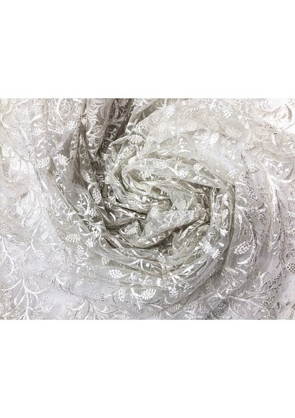 Simli Elbiselik Desenli Güpür 140CM En fırsatları