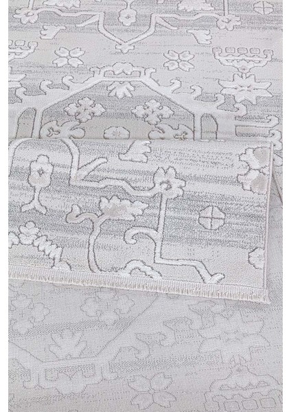 Dalida 3215A Yumuşak Dokulu Iskandinav Desenli Gri Krem Salon, Mutfak, Oturma, Çocuk Oda Halısı fırsatları
