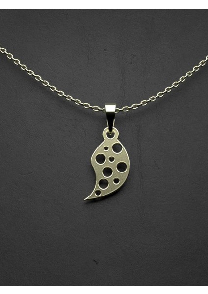 14 Ayar Altın Geometrik Kolye Ucu 0.5 Gr, KC11820 Kodlu