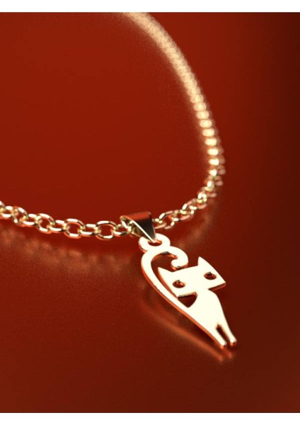 14 Ayar Altın Kedi Kolye Ucu 0.5 Gr, KC13115 Kodlu fırsatları