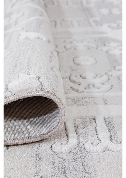 Dalida 3215A Yumuşak Dokulu Iskandinav Desenli Gri Krem Salon, Mutfak, Oturma, Çocuk Oda Halısı fiyatları