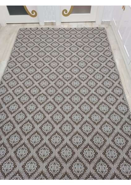 Osmanlı Modeli Halı Örtüsü Çift Yönlü Dokuma Savan Kilim