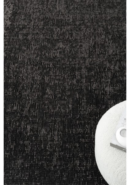 Antik Antrasit Halı Yıkanabilir Kaymaz Taban Şönil Kilim Dokuma Pamuk Taban Kilim 10105A 80 x 150 cm fırsatları
