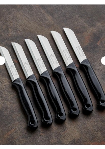 Orijinal 2'li Solingen Tırtıklı Meyve ve Sebze Bıçak Seti fırsatları