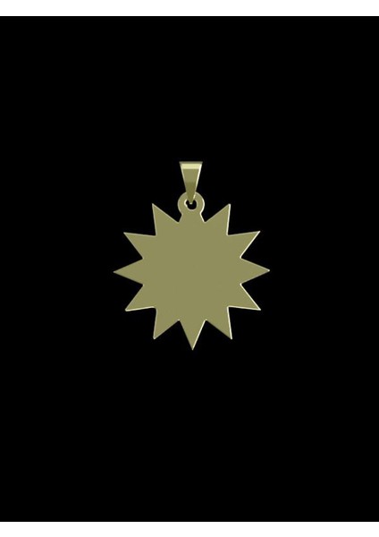 14 Ayar Altın Yıldız Kolye Ucu 0.5 Gr, KC15638 Kodlu