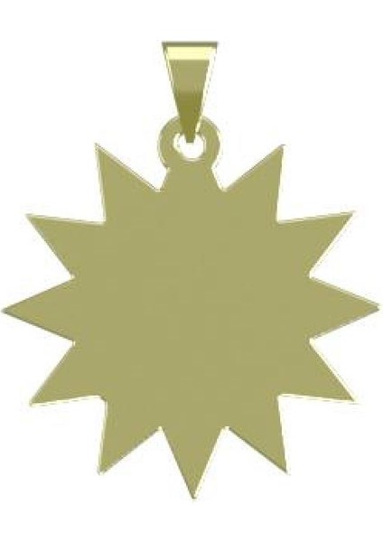 14 Ayar Altın Yıldız Kolye Ucu 0.5 Gr, KC15638 Kodlu