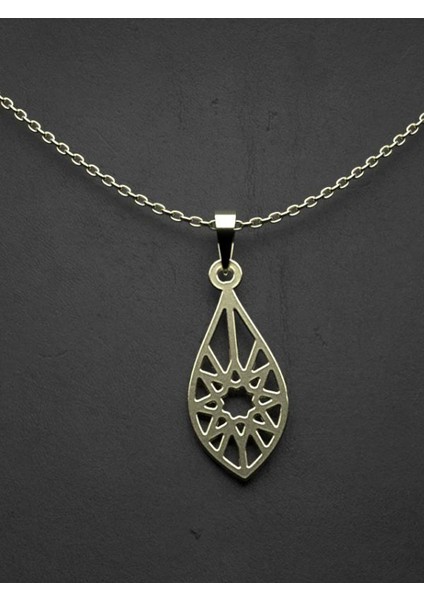 14 Ayar Altın Gözyaşı Damlası Kolye Ucu 0.5 Gr, KC11599 Kodlu