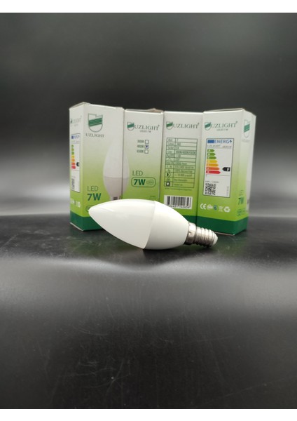 LED Ampul (E.14) Mum Ampul.günışığı Renkte (7.watt=60.watt) (4.adetli Paket) fiyatları